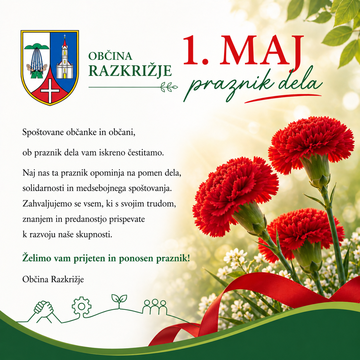 1. maj čestitka 2026